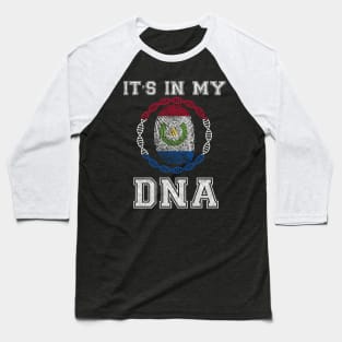 Paraguay  It's In My DNA - Gift for Paraguayan From Paraguay Baseball T-Shirt